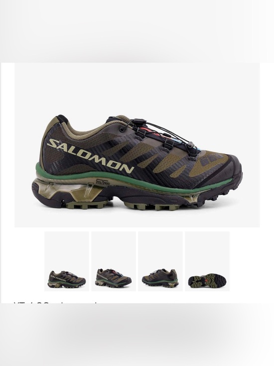 Salomon Shoes - Salomon XT-4 OG Low-Top Sneakers Green